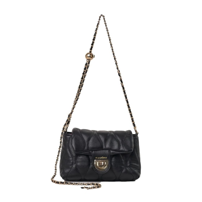 Bolsa Pequena Macadamia Feminina Preto