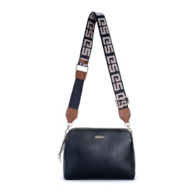 Bolsa Pequena Sagga Feminina Preto Bolsa Pequena Sagga Feminina Preto