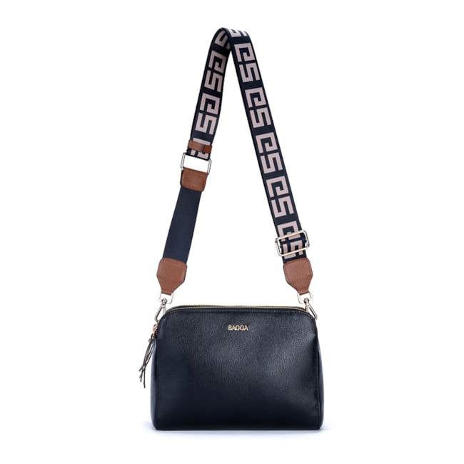 Bolsa Pequena Sagga Feminina Preto