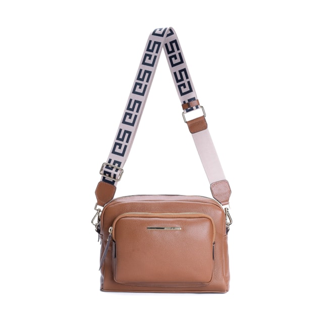 Bolsa Pequena Sagga Feminina Whisky