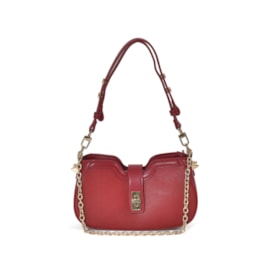 Bolsa Pequena Via Marte Feminina Carmim