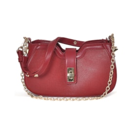 Bolsa Pequena Via Marte Feminina Carmim