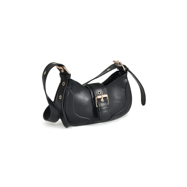 Bolsa Pequena Via Marte Feminina Preto