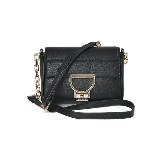 Bolsa Pequena Via Marte Feminina Preto