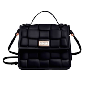 Bolsa Petite Jolie Vic Feminina Preto