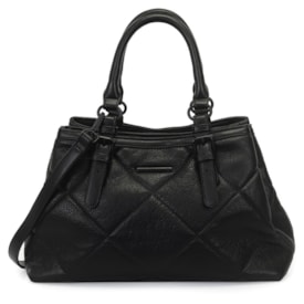 Bolsa Satchel Grande Wj Feminina Preto
