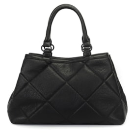 Bolsa Satchel Grande Wj Feminina Preto Bolsa Satchel Grande Wj Feminina Preto