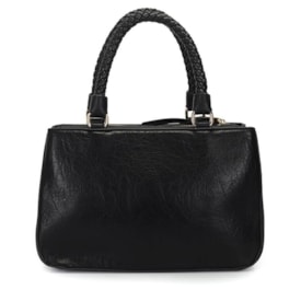 Bolsa Satchel Média Wj Feminina Preto