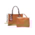 Bolsa Shopper Lenço Macadamia Feminina Caramelo