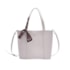 Bolsa Shopper Lenço Macadamia Feminina Off White