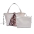 Bolsa Shopper Lenço Macadamia Feminina Off White
