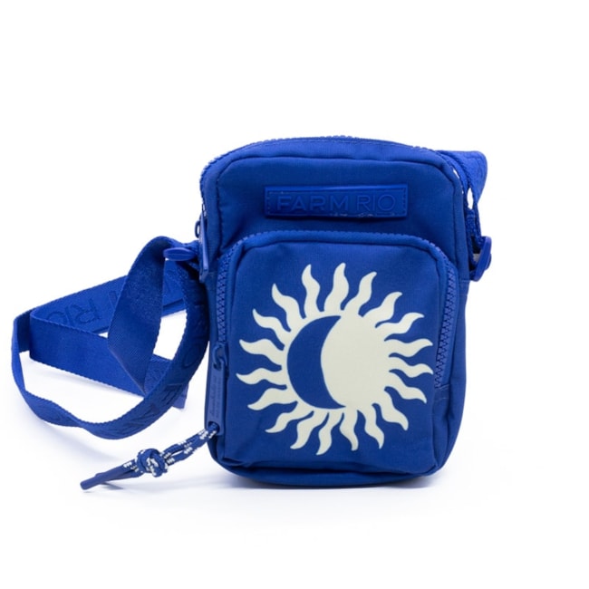 Bolsa Shouder Bag Farm Feminina Azul