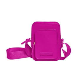 Bolsa Shouder Bag Petite Jolie Feminina Dark Pink