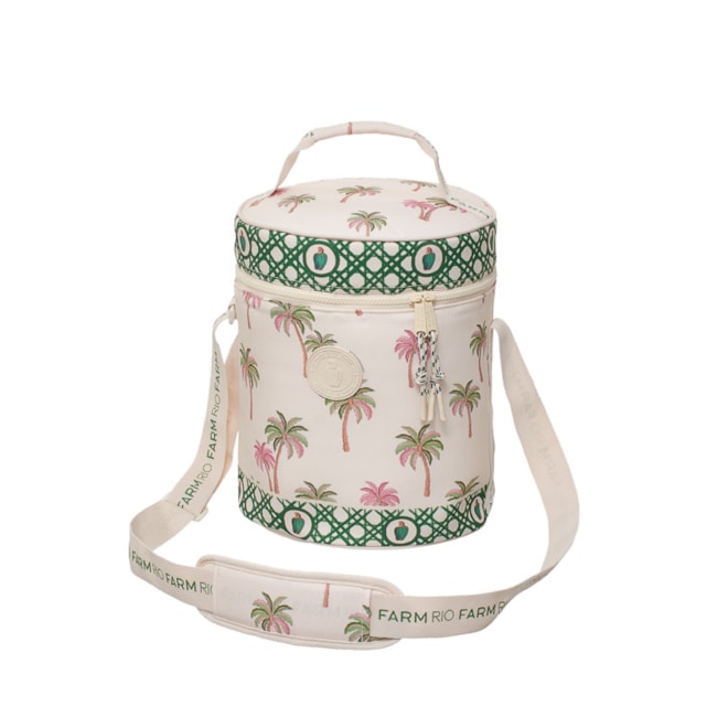 Bolsa Termica Farm Delicadeza De Verão Off White