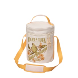 Bolsa Termica Farm Floral Ararajuba Off White