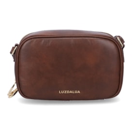 Bolsa Tiracolo Em Couro Luz Da Lua Feminina  Capuccino Lux