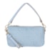 Bolsa Tiracolo Pequena  Celeste Luz da Lua Feminina Logograma