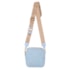 Bolsa Tiracolo Pequena  Celeste Luz da Lua Feminina Logograma