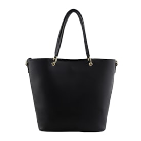 Bolsa Tote Grande Macadamia Feminina Preto
