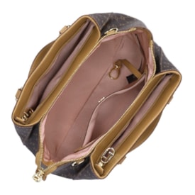 Bolsa Tote Modelo Médio Luz Da Lua Feminina Monograma