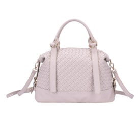 Bolsa Tote Texturizada Macadamia Feminina Off White