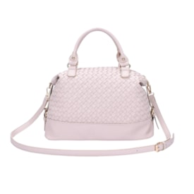 Bolsa Tote Texturizada Macadamia Feminina Off White