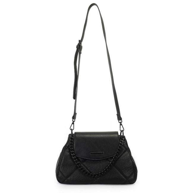 Bolsa Transversal Grande Wj Feminina Preto