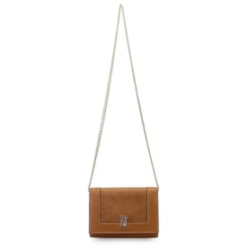 Bolsa Transversal Lezard Wj Feminino Caramelo