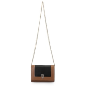 Bolsa Transversal Lezard Wj Feminino Caramelo