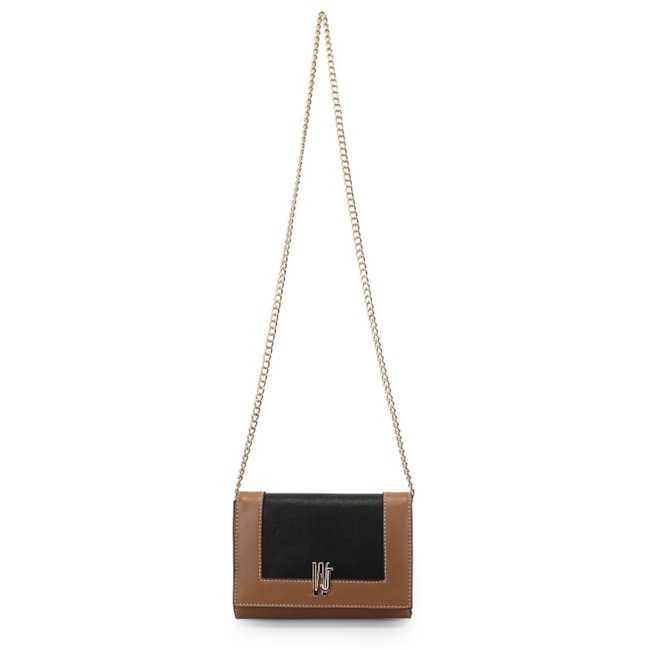 Bolsa Transversal Lezard Wj Feminino Caramelo