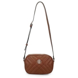 Bolsa Transversal Média Wj Feminina Marrom