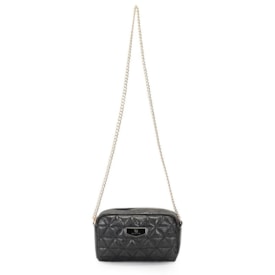 Bolsa Transversal Pequena Wj Feminina Preto