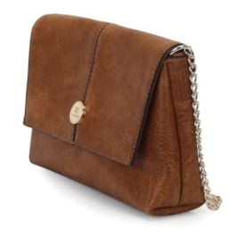 Bolsa Transversal Wj Feminina Caramelo