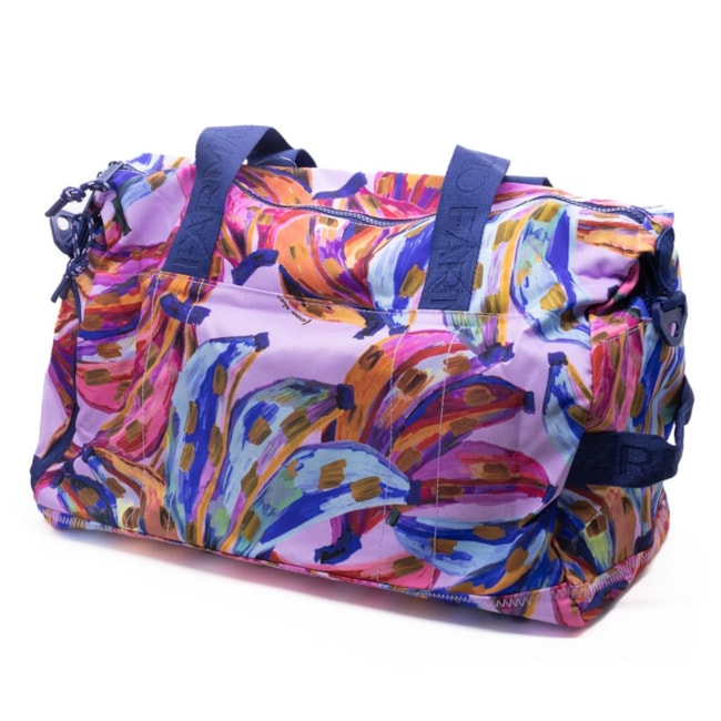 Bolsa Viagem Estampada Farm Feminina Marinho