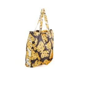 Bolsinha Farm Me Leva Bossa Banana Preto