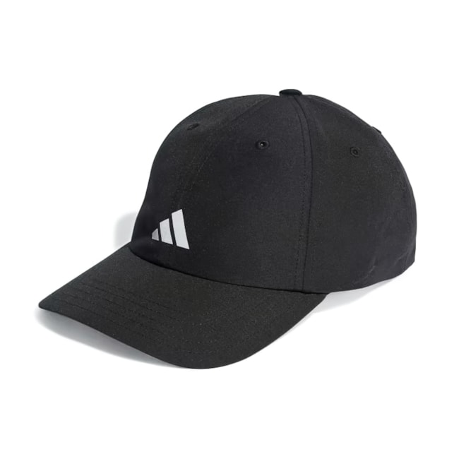 Boné Baseball Adidas Seis Painéis Essentials Aeroready Preto
