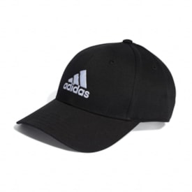 Bone Baseball Sarja Algodão Adidas Unissex Preto