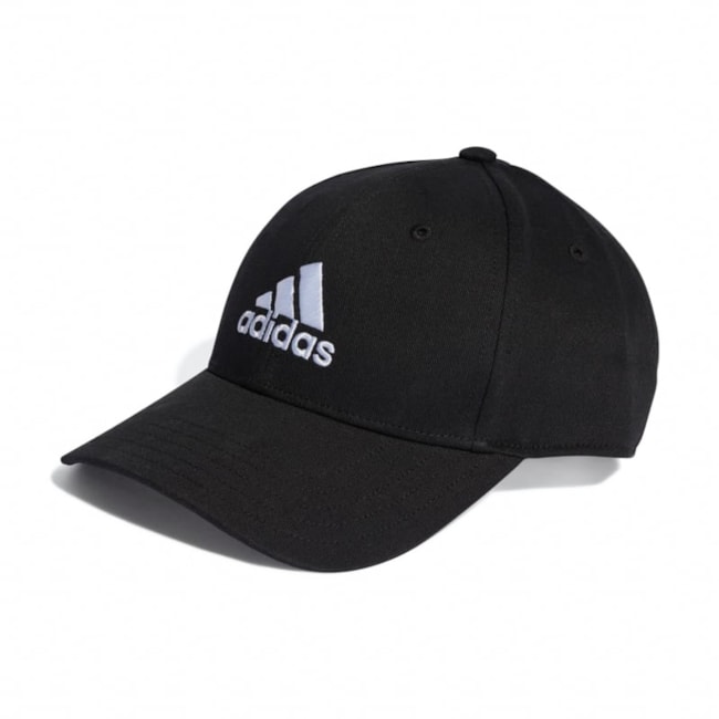 Bone Baseball Sarja Algodão Adidas Unissex Preto