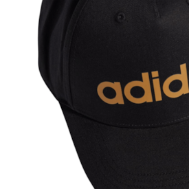 Bone Esportivo Adidas Unissex Preto Dourado