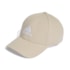 Bone Esportivo Baseball Sarja Algodão Adidas Unissex Diversas Bege