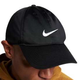 Boné Esportivo Nike Dri-Fit Club Unissex Preto