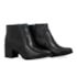 Bota Cano Baixo De Couro Burnish Bottero Feminina Preto