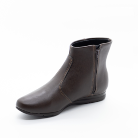 Bota Cano Curto Beira Rio Feminino Cafe