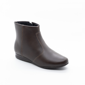 Bota Cano Curto Beira Rio Feminino Cafe