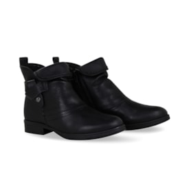 Bota Cano Curto Bottero Feminina Preto