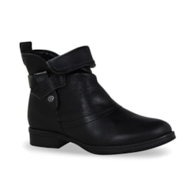Bota Cano Curto Bottero Feminina Preto