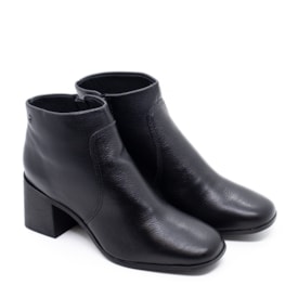 Bota Cano Curto Bottero Feminina Preto