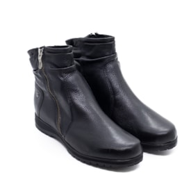 Bota Cano Curto Bottero Feminina Preto