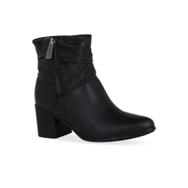 Bota Cano Curto Bottero Feminina Preto