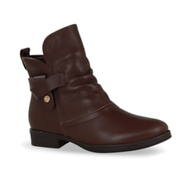Bota Cano Curto Bottero Feminina Wood